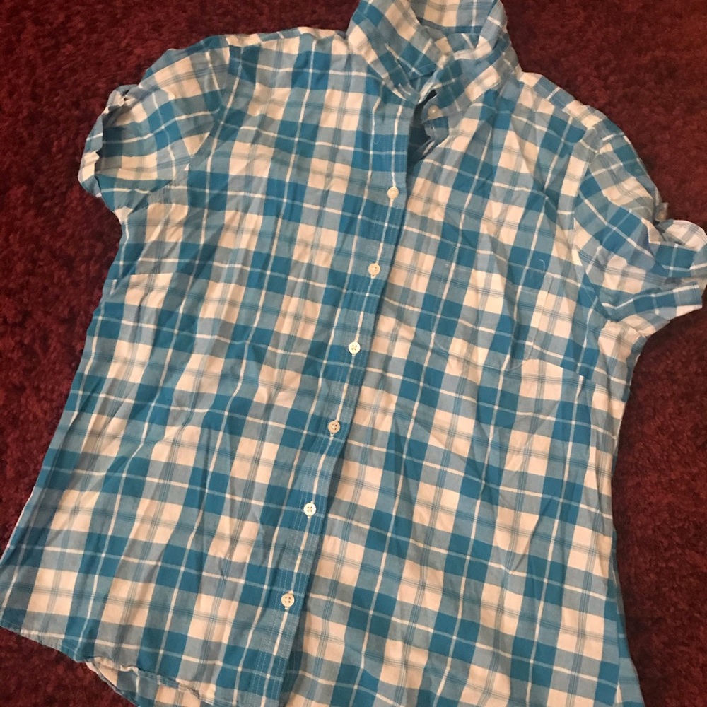 Light Blue Button Up